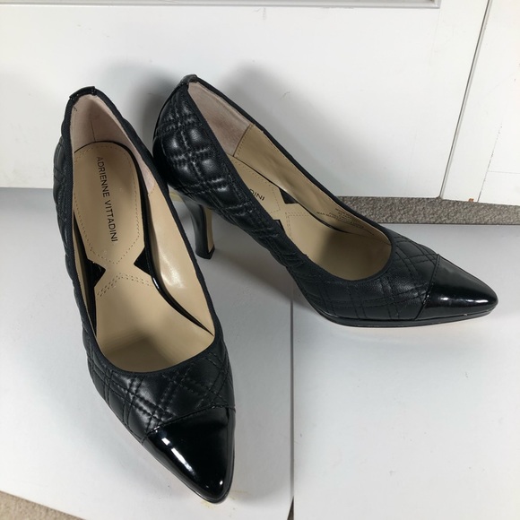 Adrienne Vittadini Jantine Quilted High Heel Pumps - Picture 10 of 11